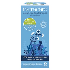 Natracare Tampons With Applicator Regular 16 Pack