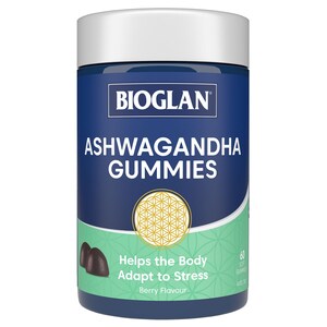 Bioglan Ashwagandha Gummies 60 Pack