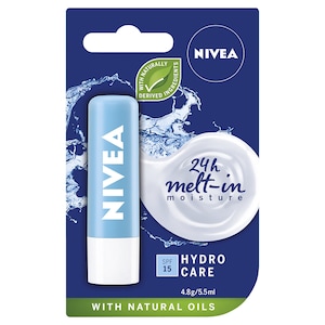 Nivea Hydro Care Spf15 Lip Balm 4.8G