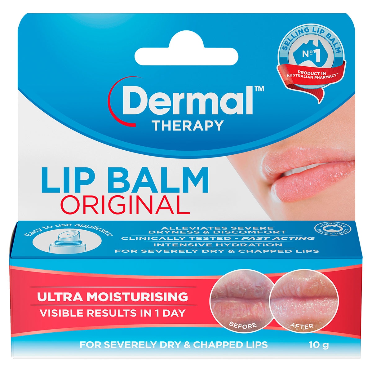 Dermal Therapy Lip Balm Original 10g