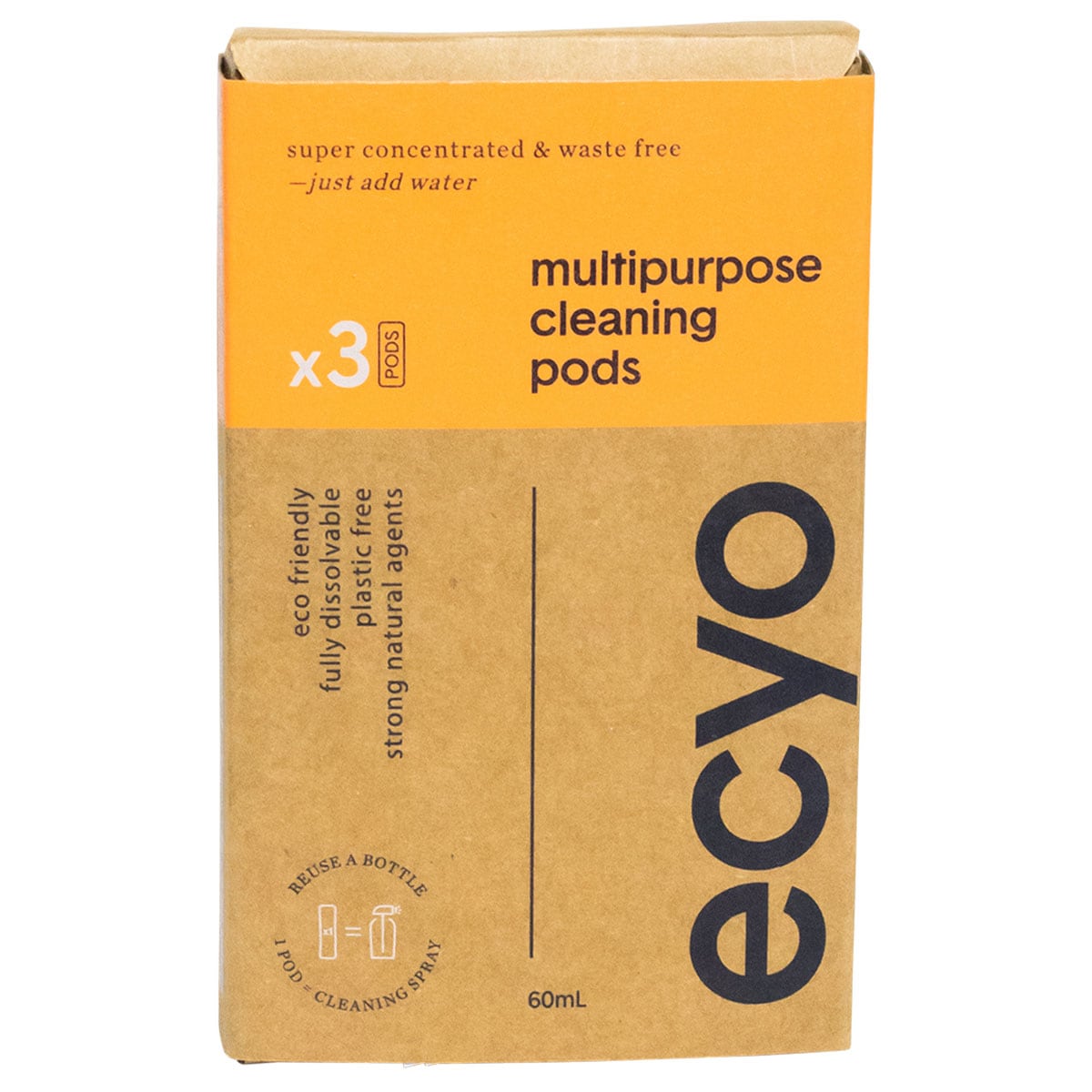 Ecyo Multipurpose Cleaning Pods 3 Pack