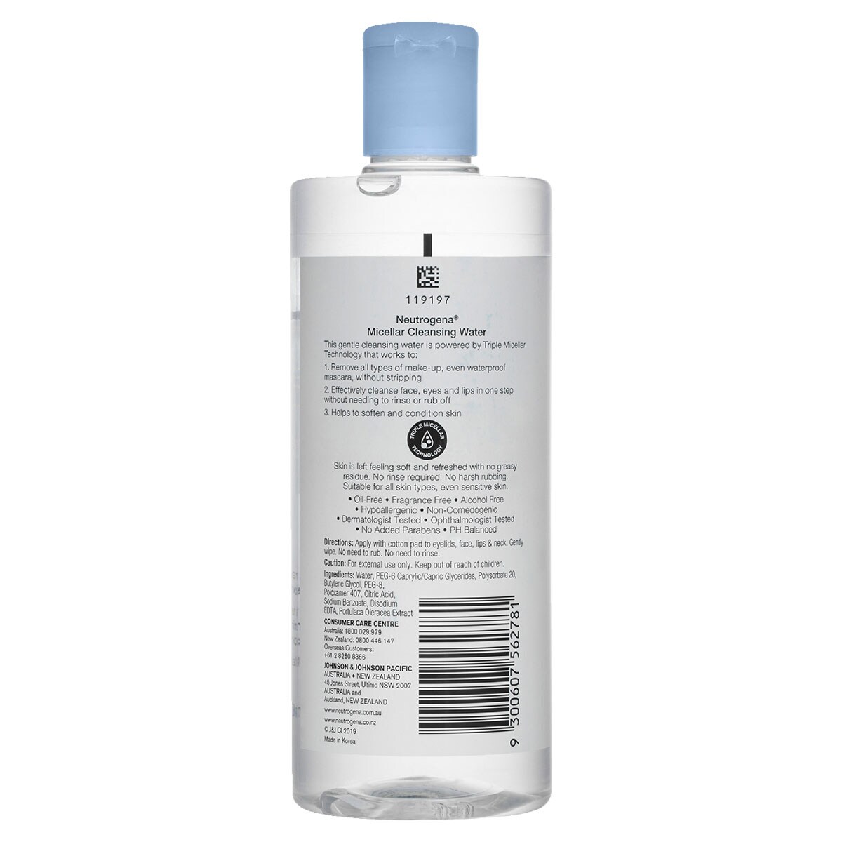 Neutrogena Micellar Cleansing Water 400mL