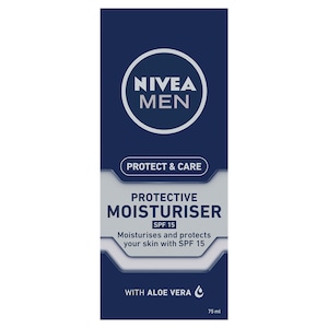 Nivea For Men Protect & Care Protective Moisturiser Spf15 75Ml