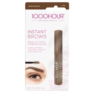 1000 Hour Instant Brows Mascara Medium Brown