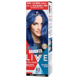 Schwarzkopf Live Colour Ultra Brights Electric Blue 75Ml