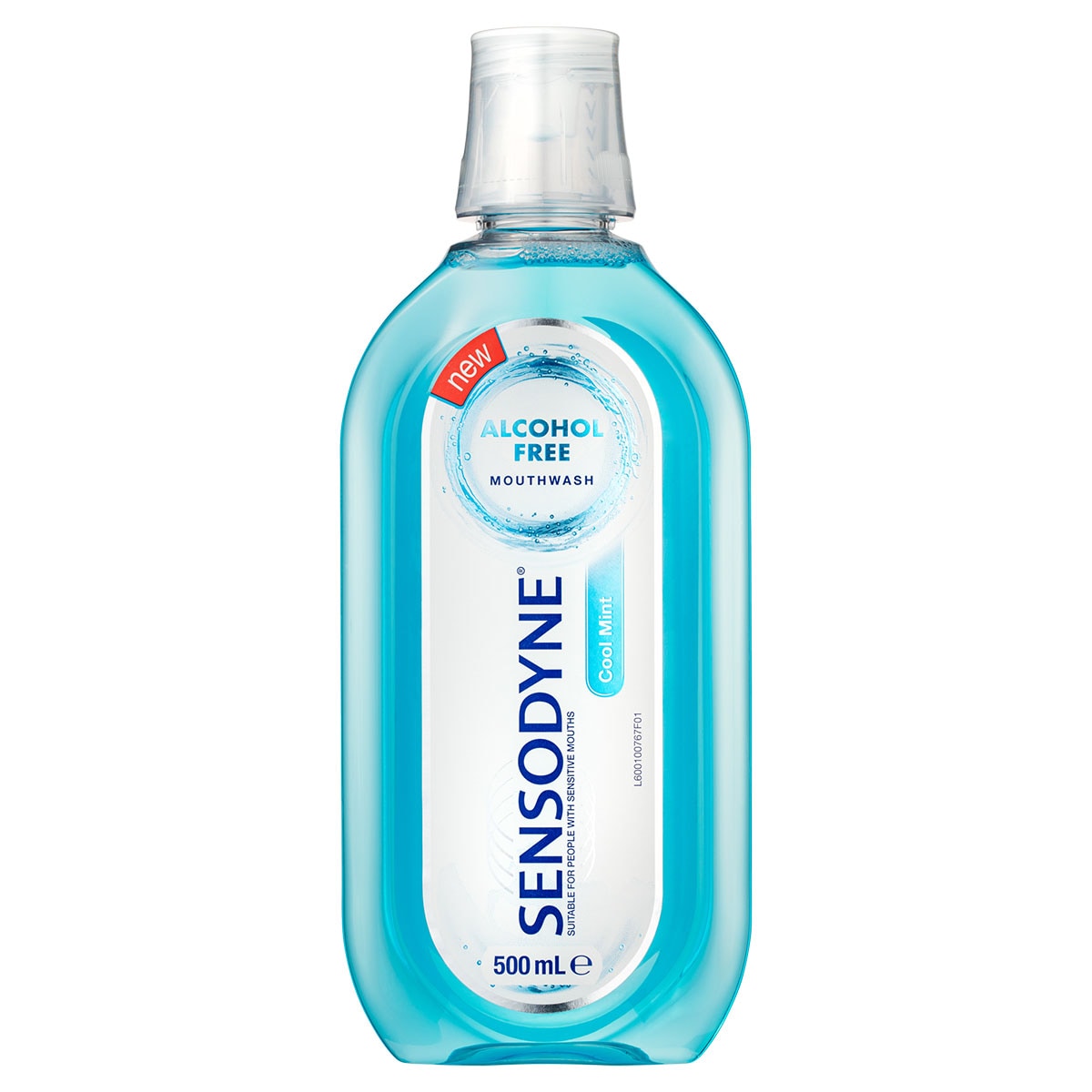 Sensodyne Alcohol Free Mouthwash Cool Mint 500Ml