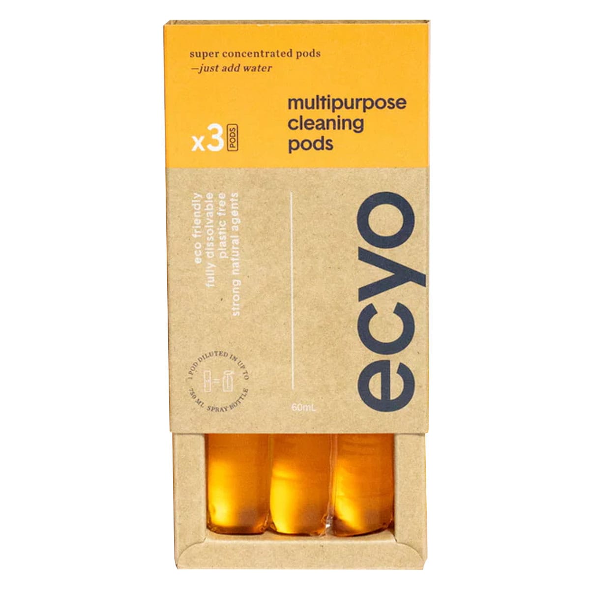 Ecyo Multipurpose Cleaning Pods 3 Pack