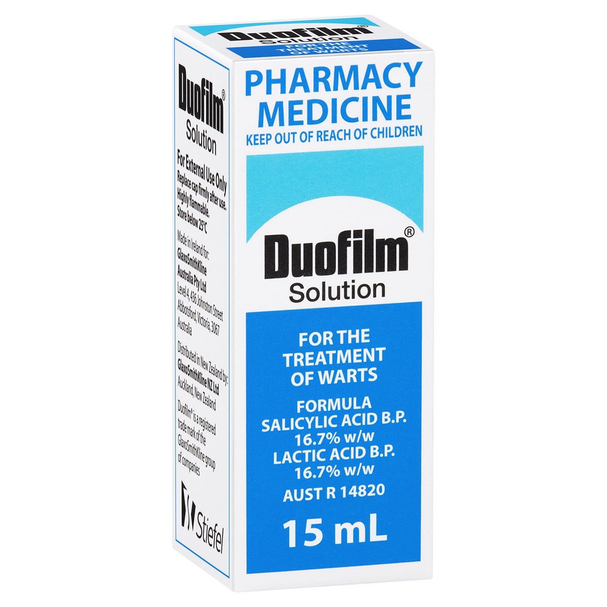 Duofilm Solution for the Treatment of Warts 15ml