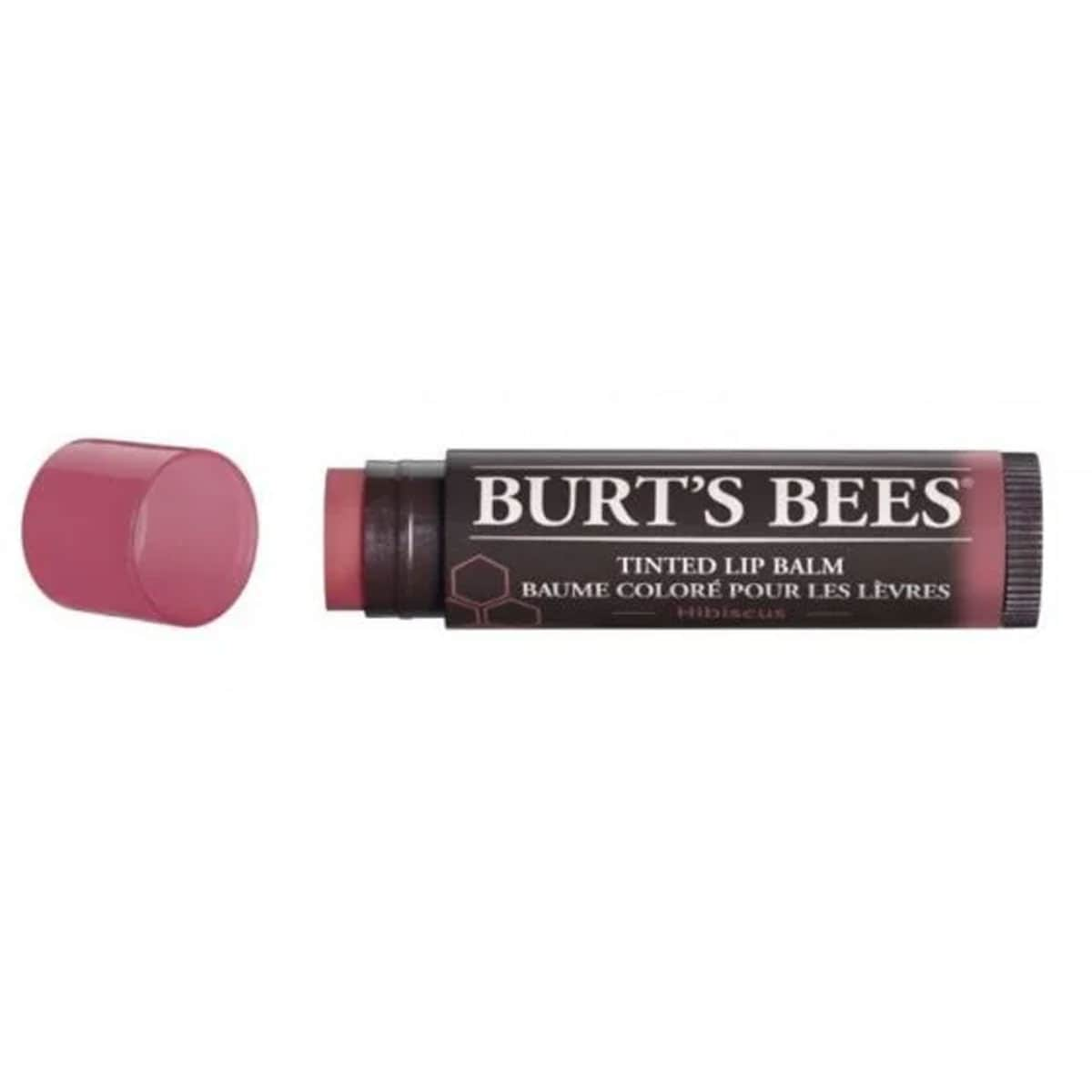 Burts Bees Tinted Lip Balm Hibiscus 4.25G