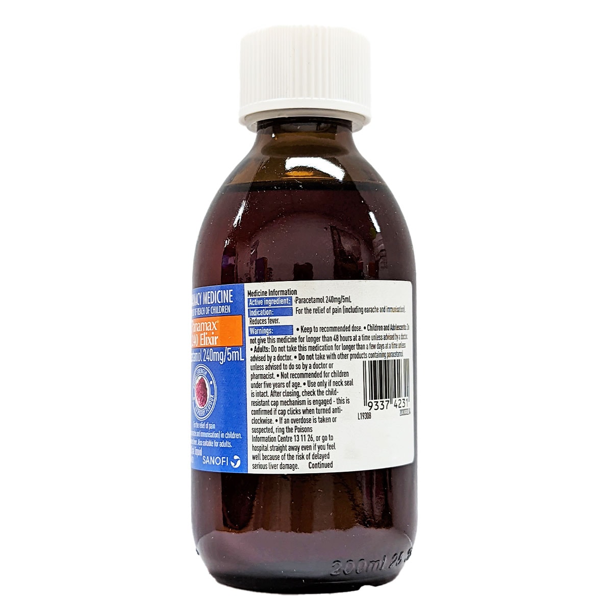 Panamax Elixir Pain Relief 200ml