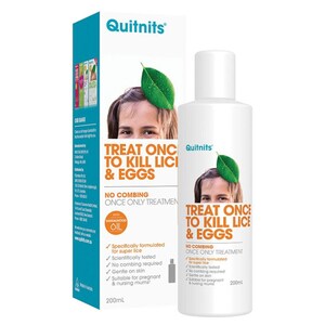 Quitnits Once Only Head Lice Treatment 200Ml