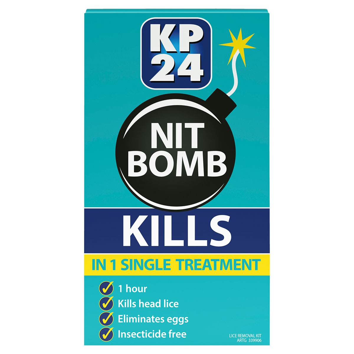 Kp24 Nit Bomb Lice Treatment 50Ml