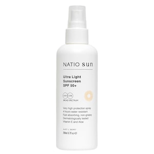 Natio Sun Ultra Light Sunscreen Spray Spf50 200Ml