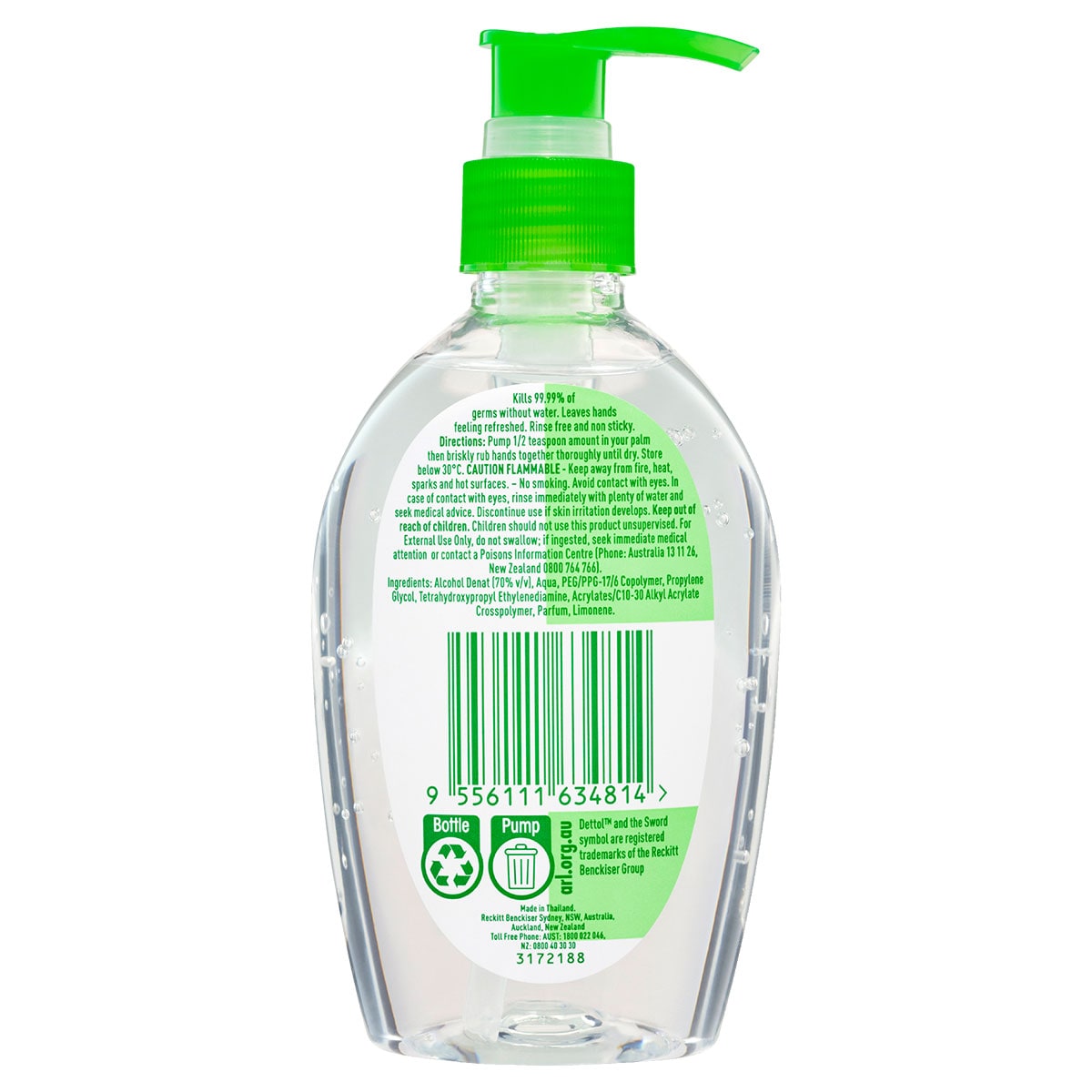 Dettol Instant Hand Sanitiser Original 200Ml