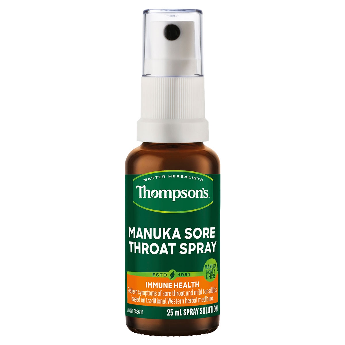 Thompsons Manuka Sore Throat Relief 25ml