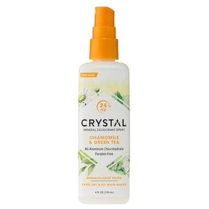 Crystal Mineral Deodorant Spray Chamomile & Green Tea 118Ml