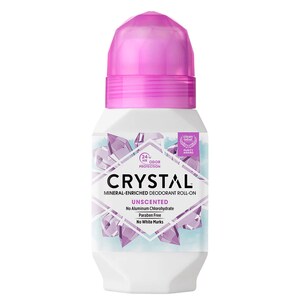 Crystal Mineral Deodorant Roll-On Unscented 66Ml