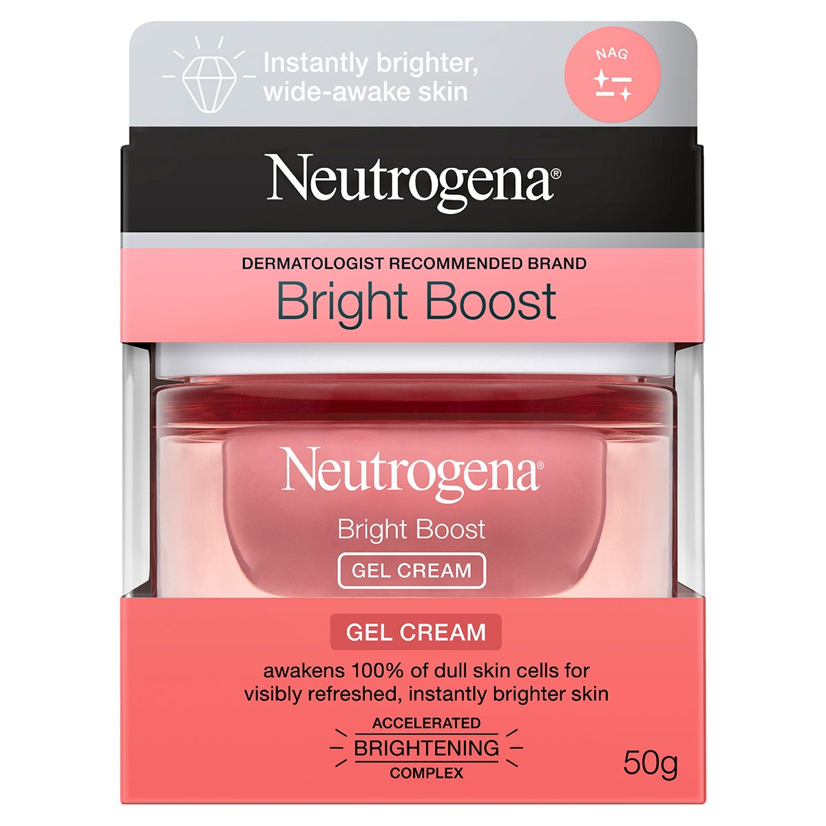 Neutrogena Bright Boost Gel Cream 50Ml