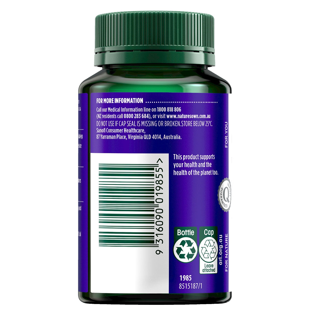 Natures Own Valerian Forte 2000Mg 60 Capsules