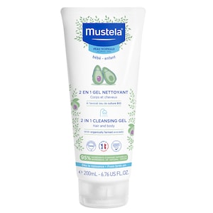 Mustela 2 In 1 Cleansing Gel 200Ml