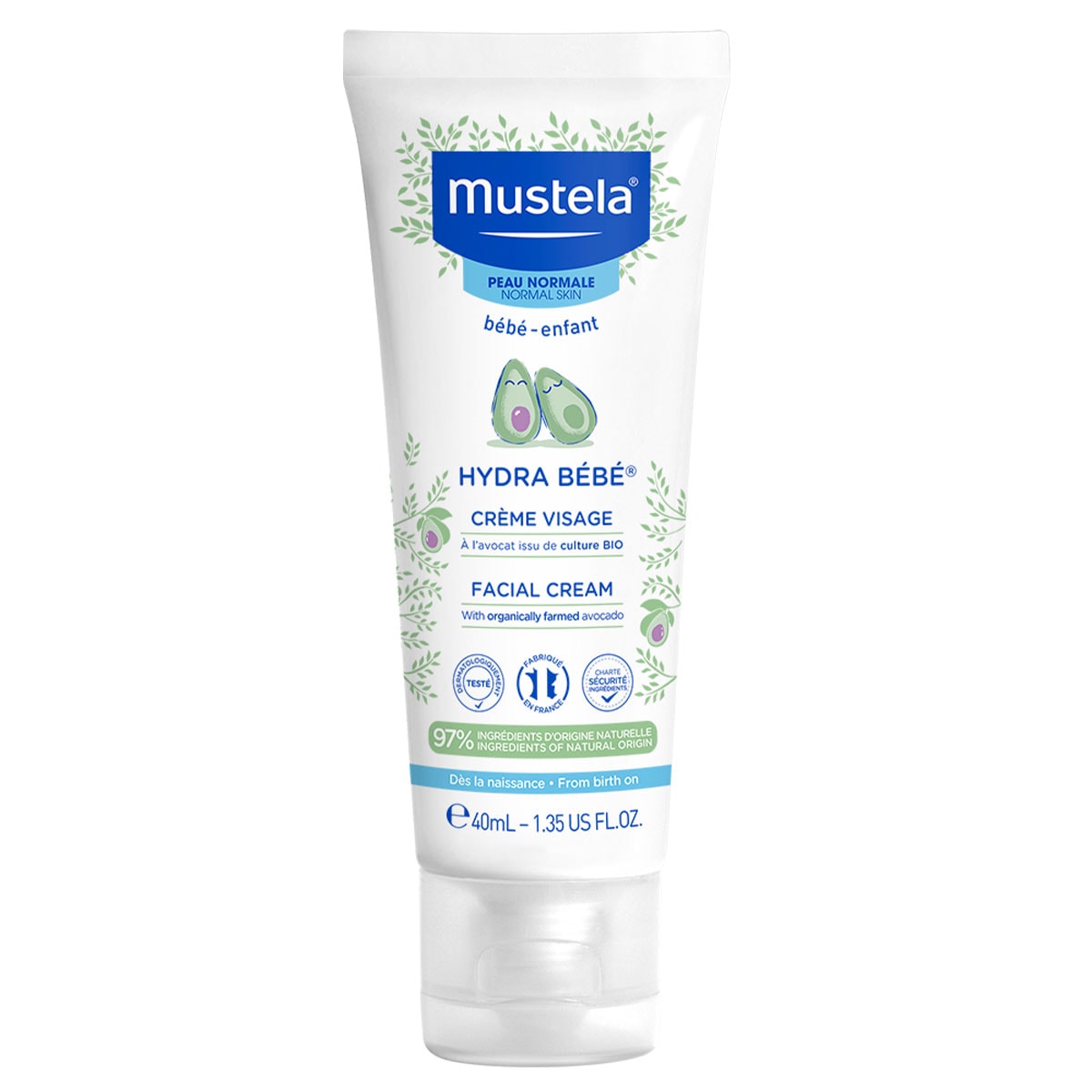 Mustela Hydra-Bebe Facial Cream 40Ml