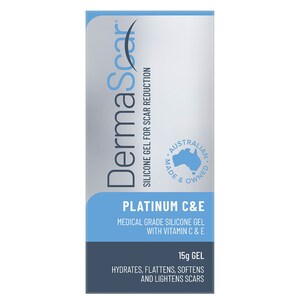 Dermascar Silicone Scar Reduction Gel Platinum C&E 15G