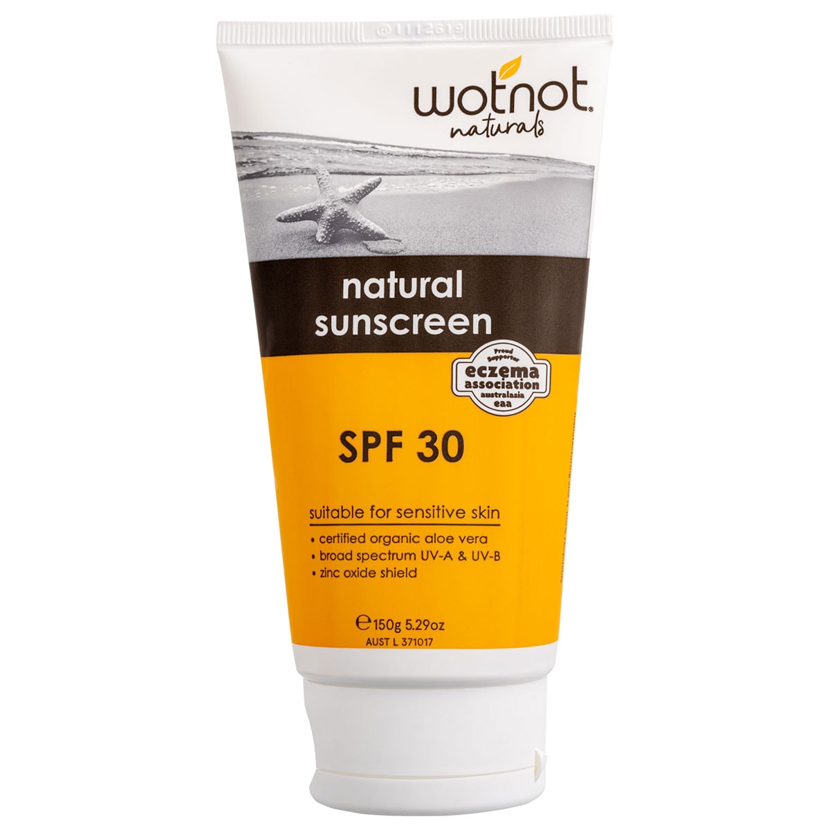 Wotnot Natural Sunscreen Spf30 150G