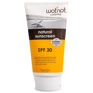Wotnot Natural Sunscreen Spf30 150G
