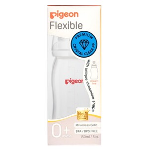 Pigeon Flexible Crystal Pp Baby Bottle 150Ml