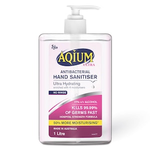 Ego Aqium Ultra Antibacterial Hand Sanitiser 1 Litre