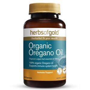 Herbs Of Gold Organic Oregano Oil 60 Capsules