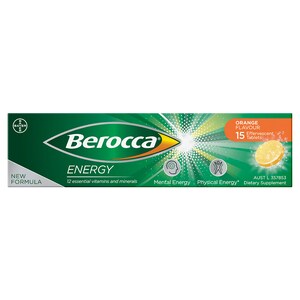 Berocca Energy Orange 15 Effervescent Tablet