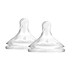 Dr Brown's Options+ Level 4 Wide Neck Teat 2 Pack