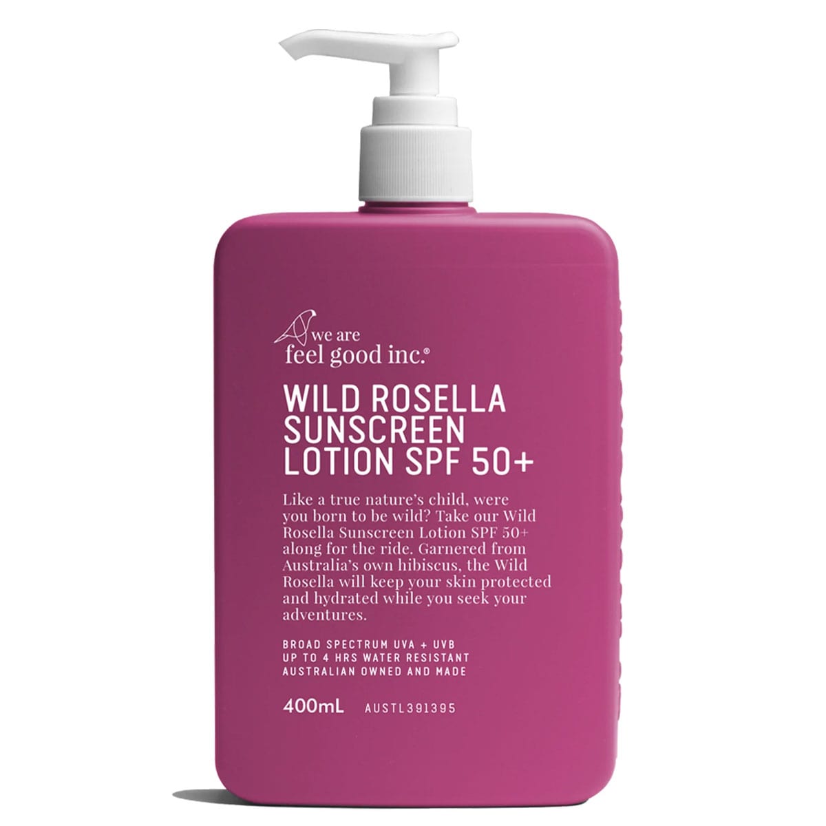 We Are Feel Good Inc. Wild Rosella Sunscreen Spf50 400Ml