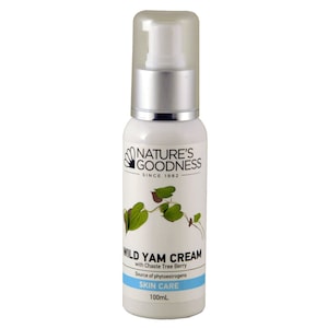 Natures Goodness Wild Yam Cream with Chaste Tree Berry 100ml