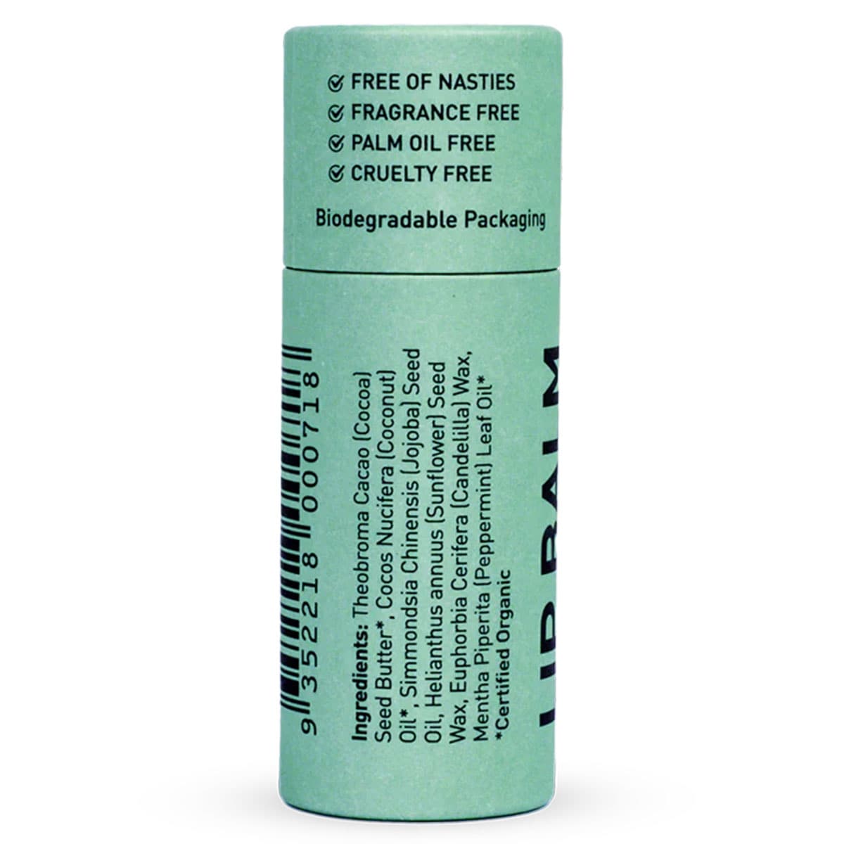 Noosa Basics Organic Lip Balm Mint 15G