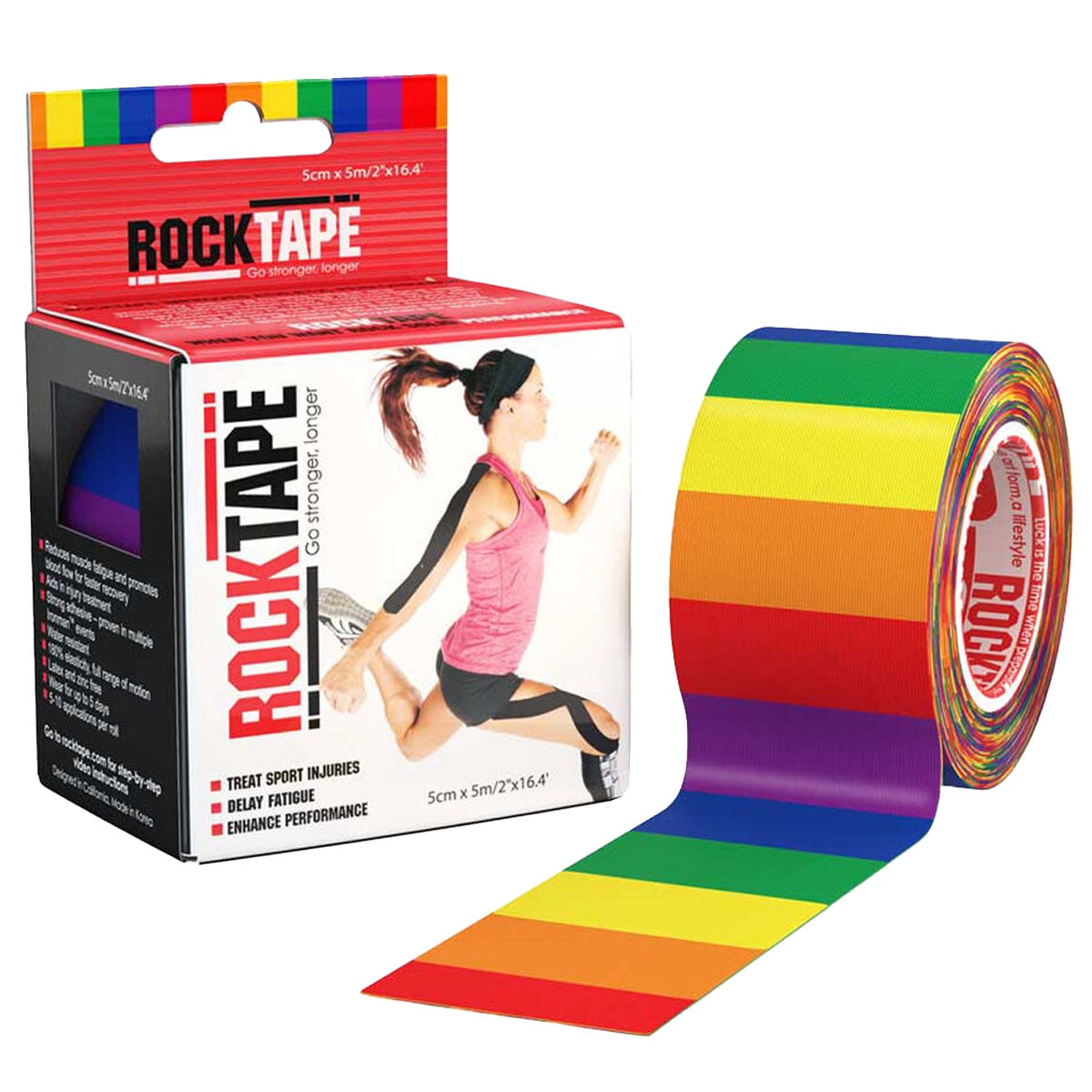 Rocktape Rainbow 5Cm X 5M Tape