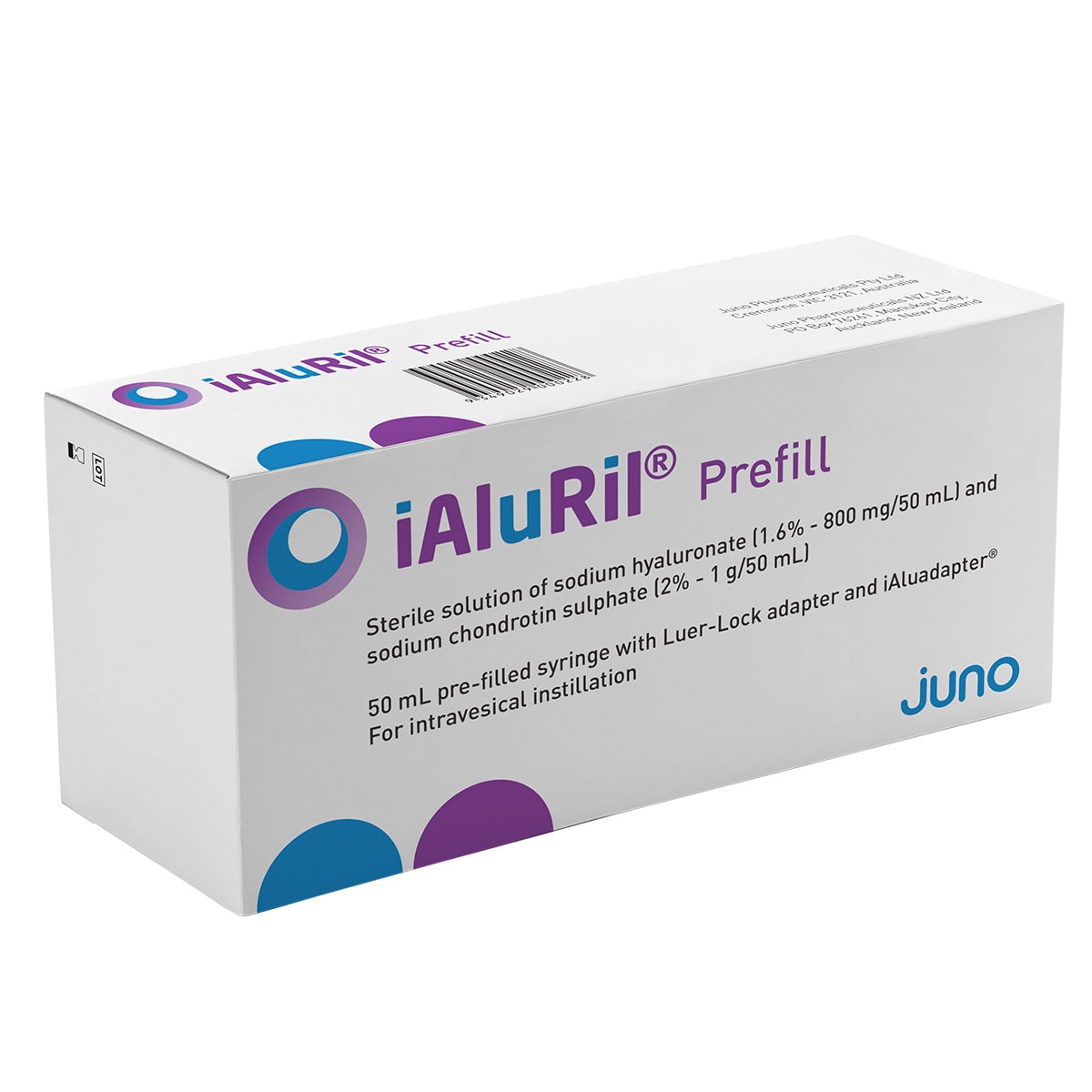 Ialuril Prefill Syringe 50Ml