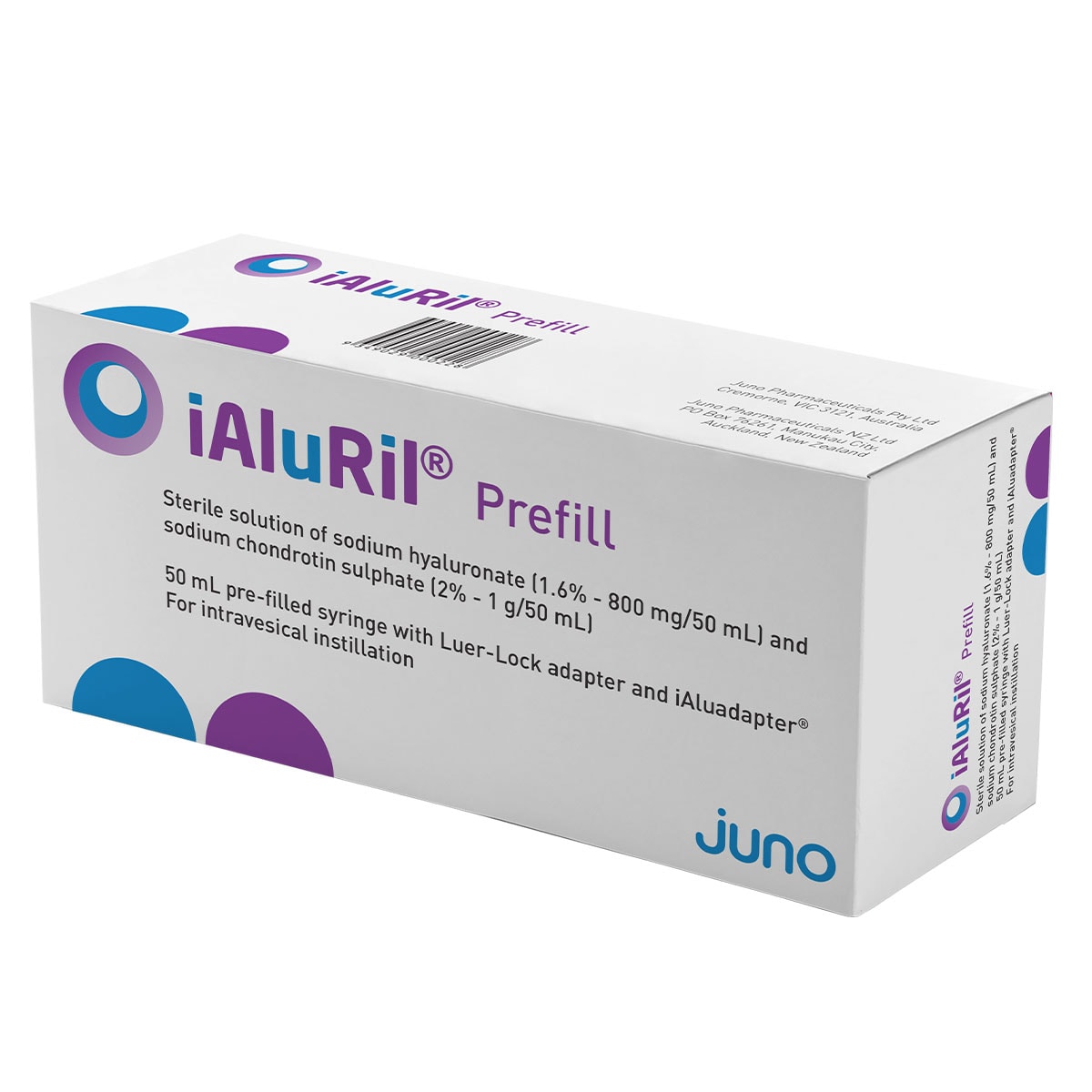 Ialuril Prefill Syringe 50Ml