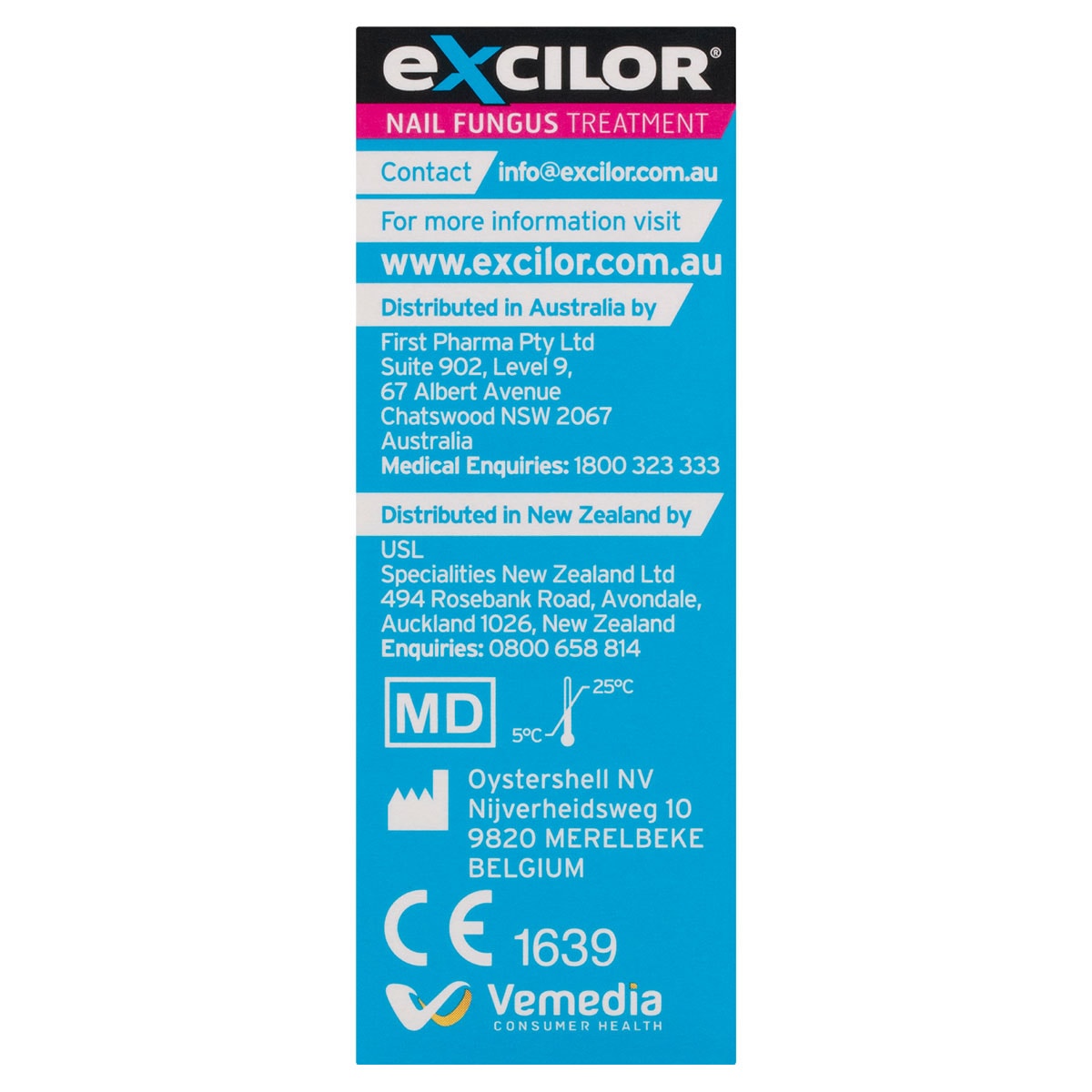 Excilor Solution Fungal Nail Treatment 3.3Ml