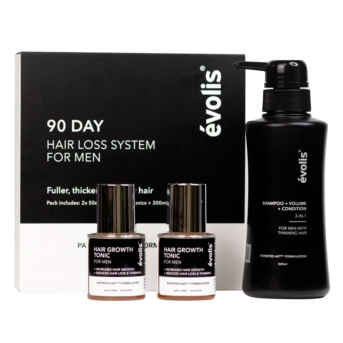 Evolis For Men Active Pack For Hair Loss