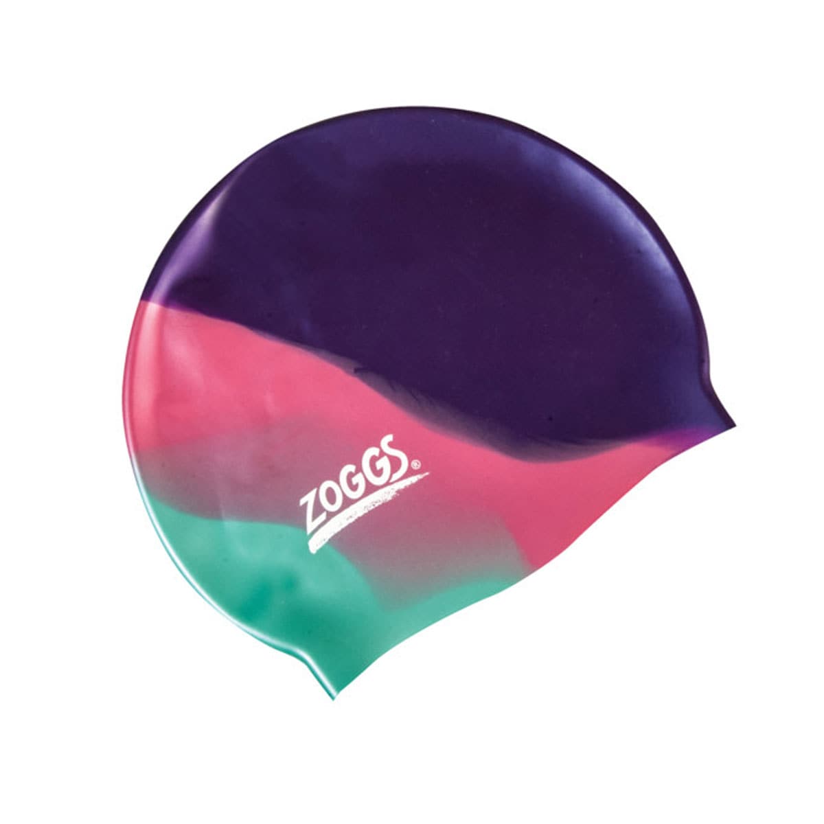 Zoggs Kids Multicolour Silicone Swim Cap (Colours Selected At Random)