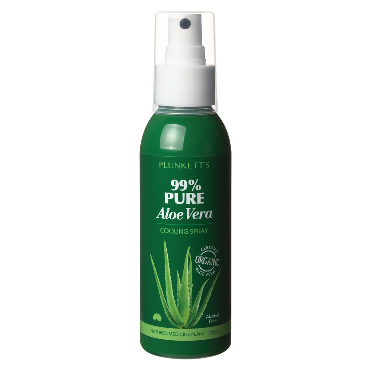 Plunketts 99% Pure Aloe Vera Cooling Spray 125Ml