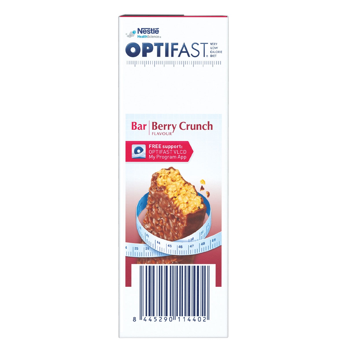 Optifast Vlcd Bars Berry Crunch 65G X 6 Pack
