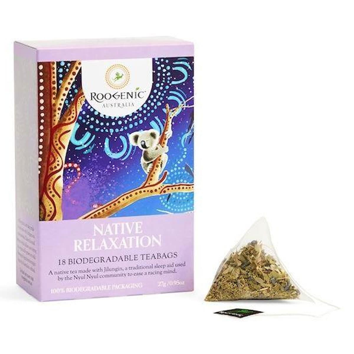 Roogenic Australia Native Relaxation 18 Tea Bags