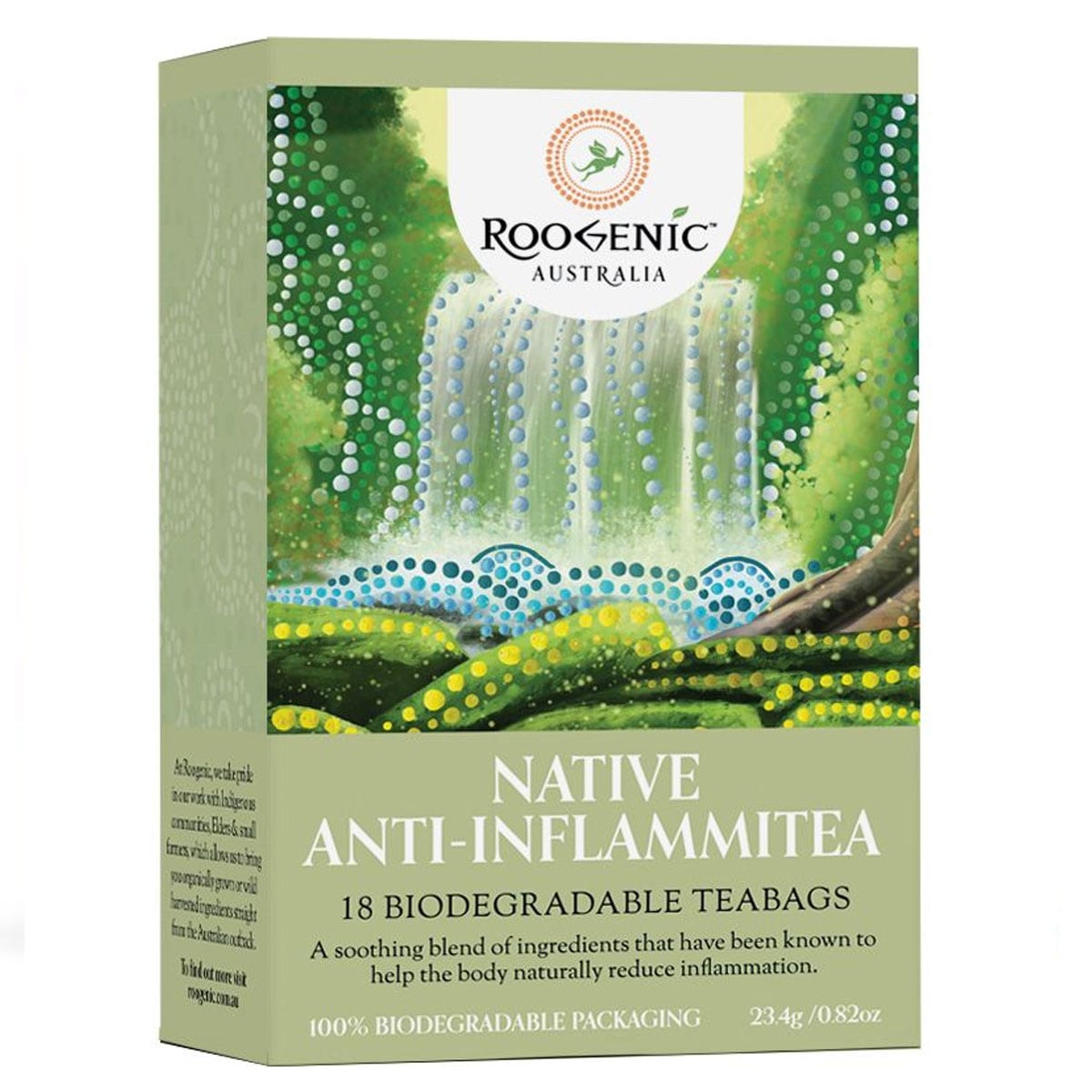 Roogenic Australia Native Anti-Inflammitea 18 Tea Bags