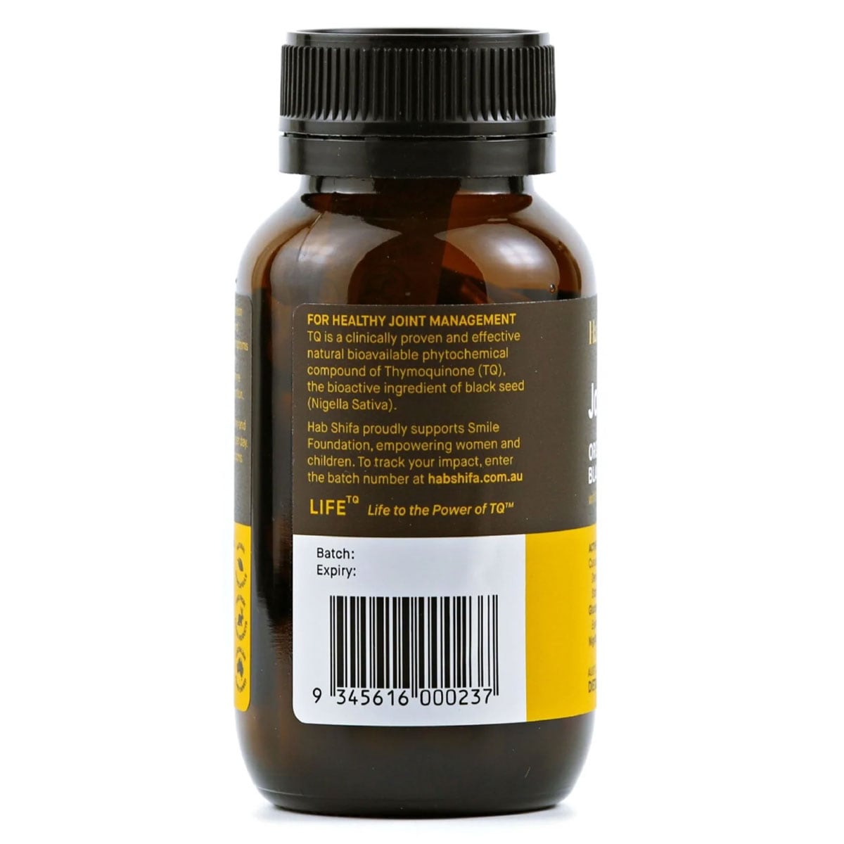 Hab Shifa Joint Q Organic Black Seed 60 Capsules