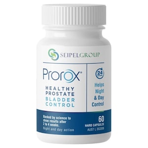 Prorox Healthy Prostate Bladder Control 60 Vegetarian Capsules By Seipelgroup