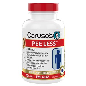Carusos Pee Less 60 Tablets