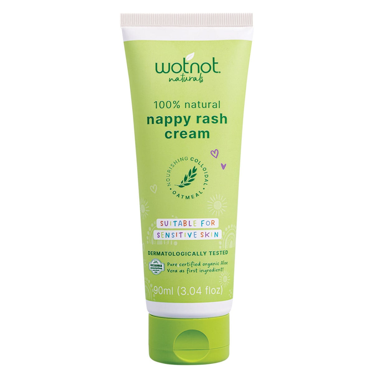 Wotnot Natural Nappy Rash Cream & Baby Balm 90Ml